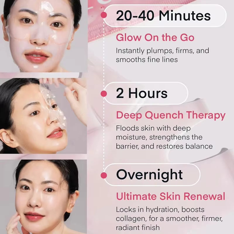medicube Jelly Gel Maske PDRN Pink Kollagen mit Lachs-DNA x4