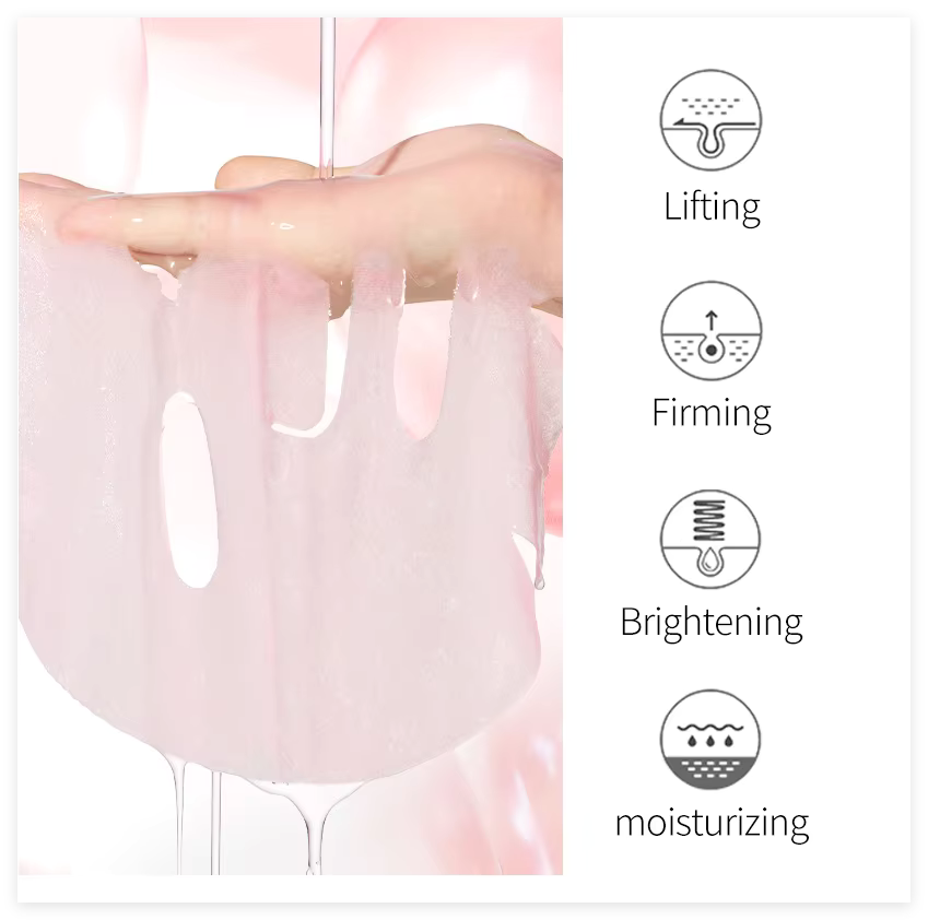 medicube Jelly Gel Maske PDRN Pink Kollagen mit Lachs-DNA x4