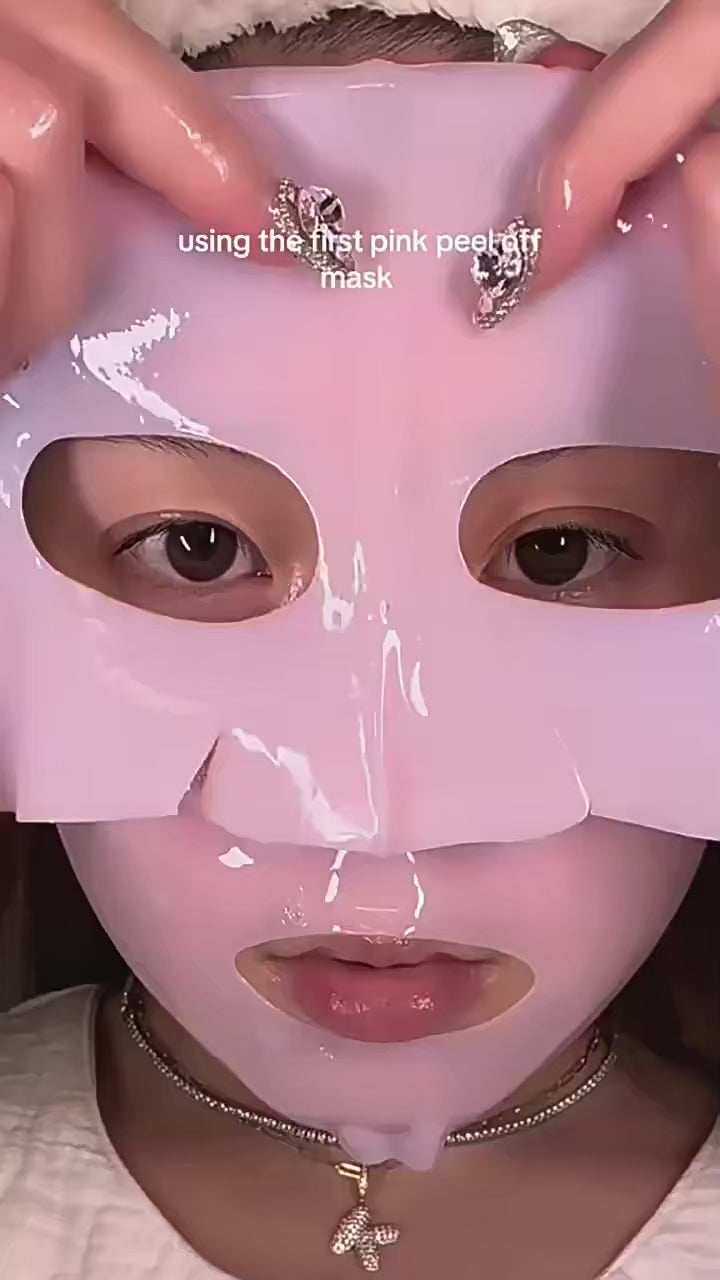 medicube Jelly Gel Maske PDRN Pink Kollagen mit Lachs-DNA x4